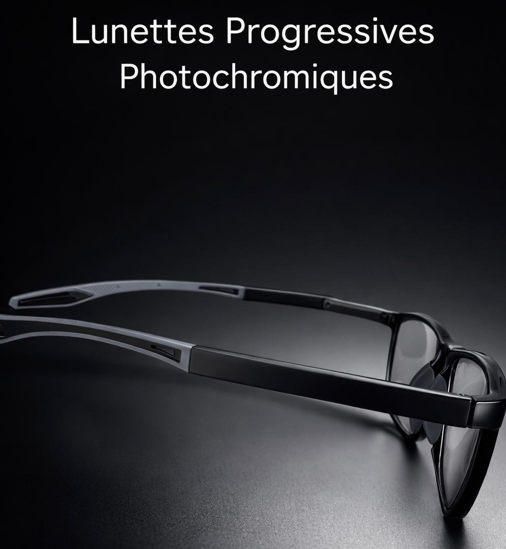 Lunettes de Lecture Progressives Photochromiques [Presbytie Uniquement]